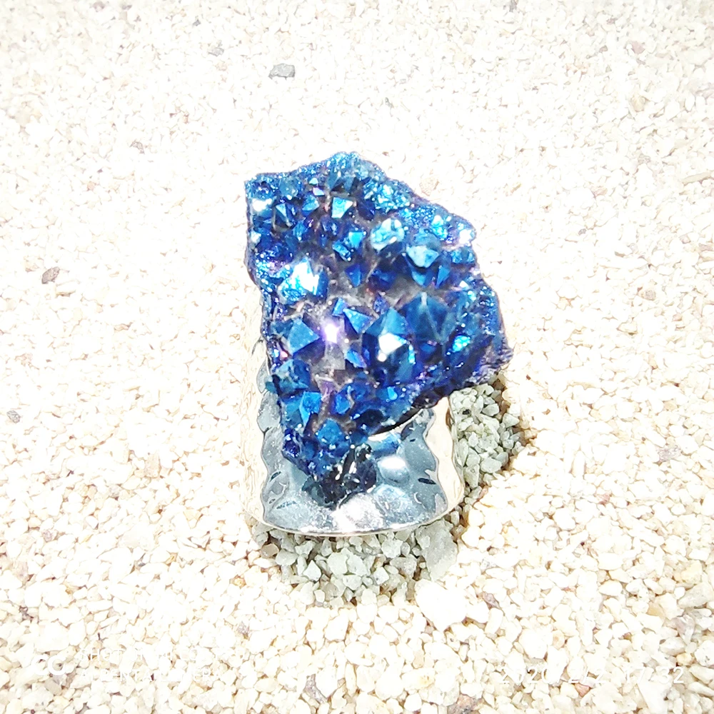 Оптовая продажа лидер продаж кольцо в форме бутона с кристаллами цветное широким