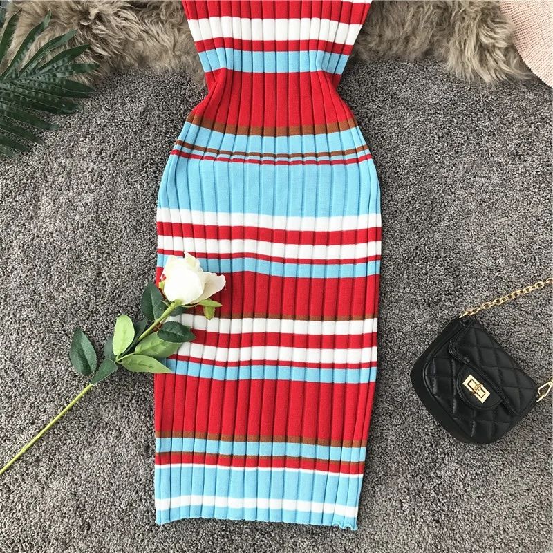 Gagarich женское платье 2019 трикотажные обтягивающие платья на бретелях спагетти с