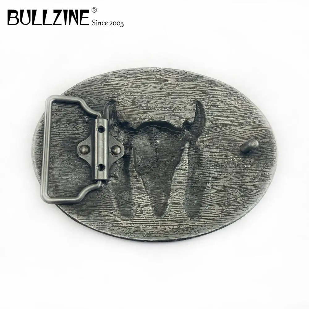 В Bullzine оптом бычий Рог пряжка на ремешке с pewer отделка FP 02847 подходит для детей