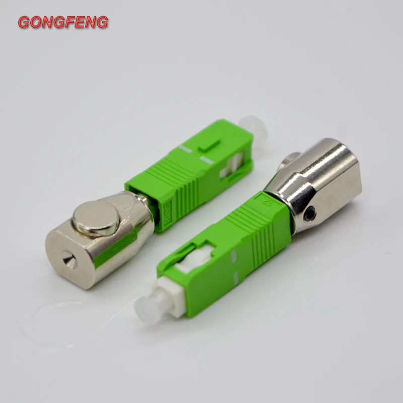 Новый оптический волоконный соединитель SC/UPC круговой голой фланец временный