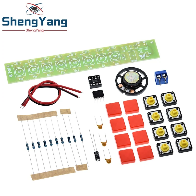 ShengYang 1 комплект Набор для творчества компонентная Электроника NE555 модуль