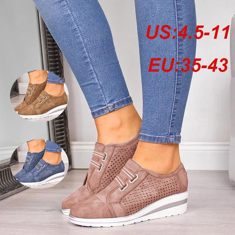 Новые женские летние кожаные туфли на плоской подошве повседневные мягкие без