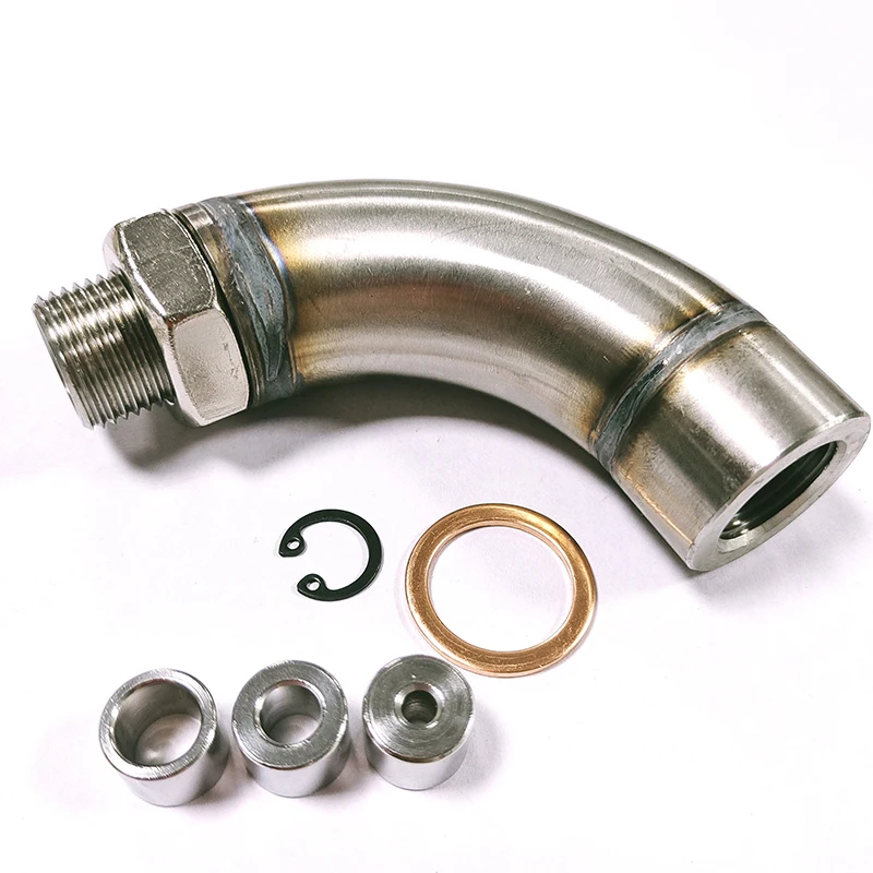 

J-Style Oxygen Sensor Restrictor Fitting with Adjustable Gas Flow Inserts