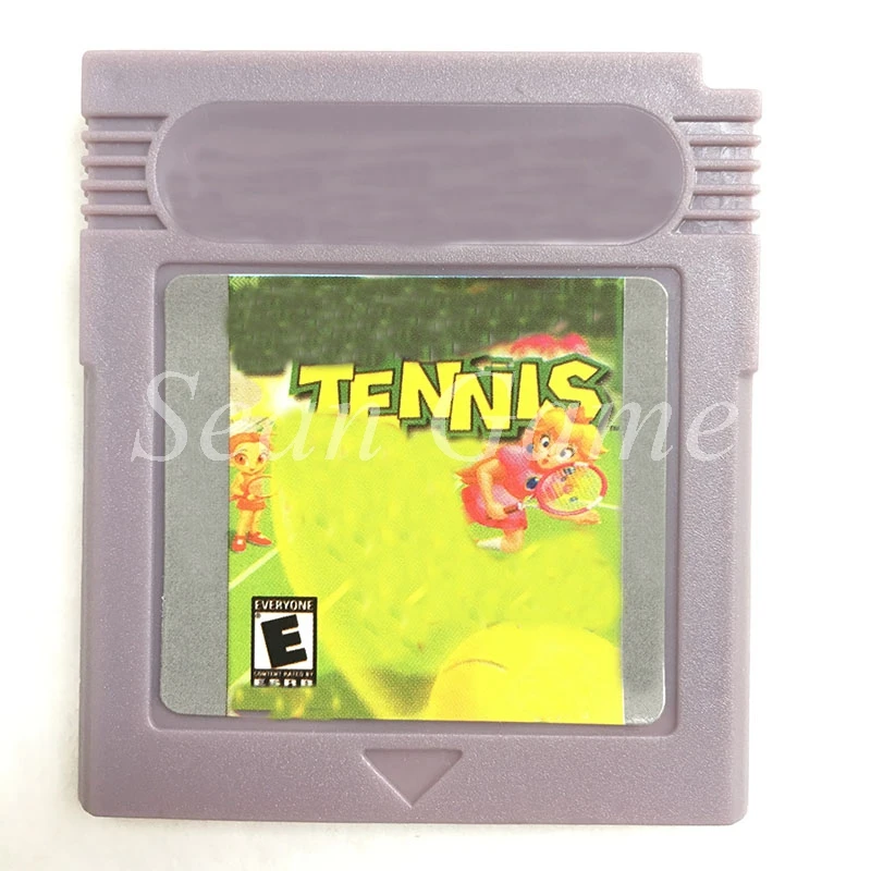 16-битная портативная консоль видео игровая карта-картридж Mari Tenis версия на