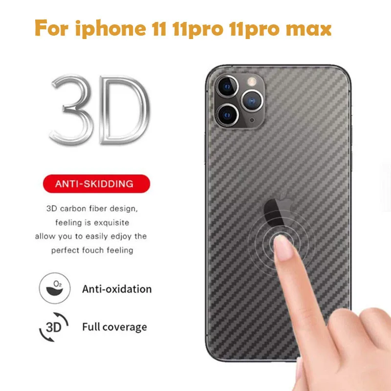 Мягкая задняя пленка для iPhone 11 Pro Max 5 шт. защитная наклейка iPhoneX XS MAX XR 6s 7 8 PLUS
