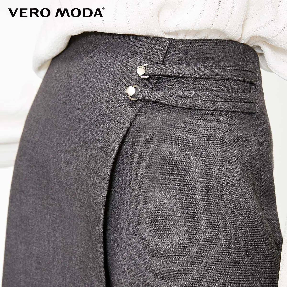 Vero Moda женские зимние модные свободные широкие брюки женские| 31836J522 | Женская