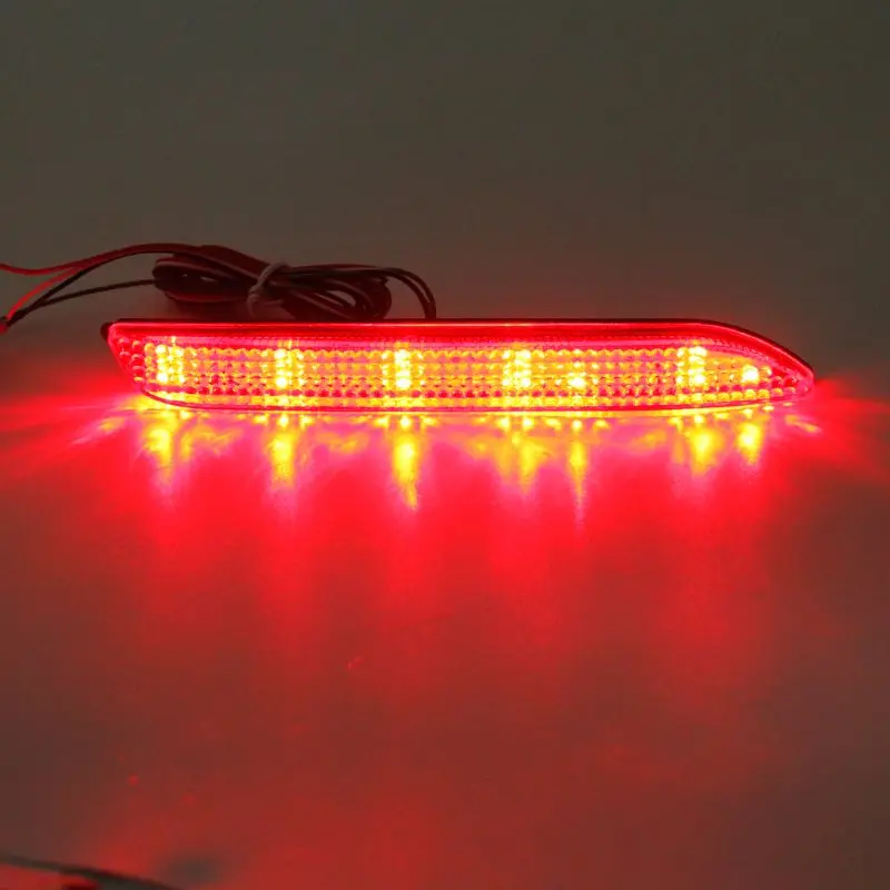 

2Pcs LED Tail Braking Lamp Brake Rear Bumper Reflector Warning Stop Light for toyota Camry 2009 2012 Innova/ISF/GX470/RX300 L41C