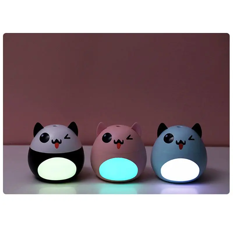 Kbaybo 200 мл USB бак увлажнитель воды милый медведь в форме лица тепловой распылитель