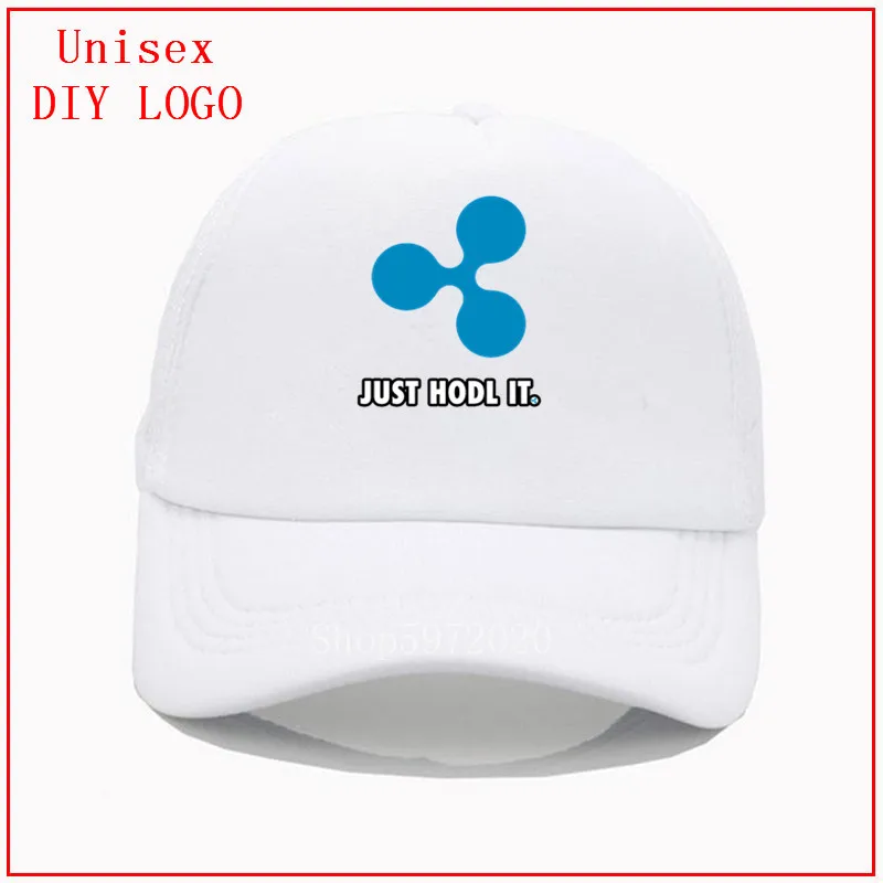 Бейсболка Just Hodl It Ripple для мужчин и женщин модная дышащая сетчатая Кепка с