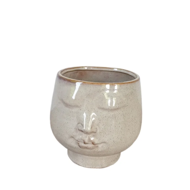 Новый продукт/маленький кожаный цветочный горшок/Керамическая Цветочница для