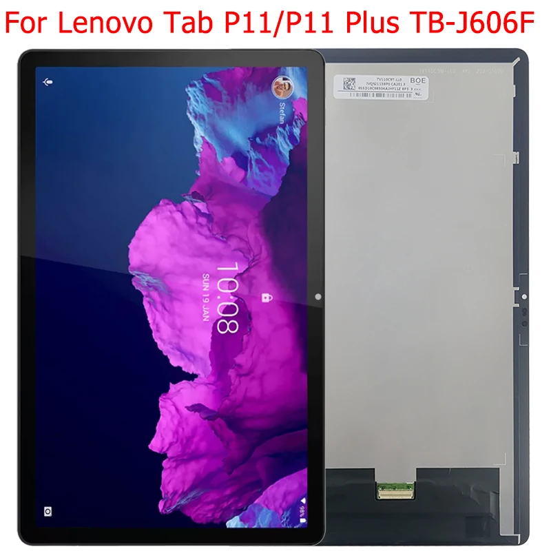 11 "оригинальный Tab P11 LCD для Lenovo Plus ЖК-дисплей TB-J606F TB-J606/N дисплей сенсорный экран