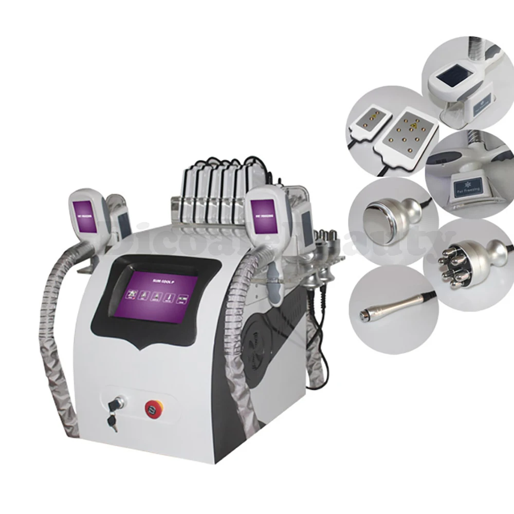 

5 in 1 Professional Portable Vacuum Cavitation Cool Tech Fat Freezing Cryo Shape Slimming Machine