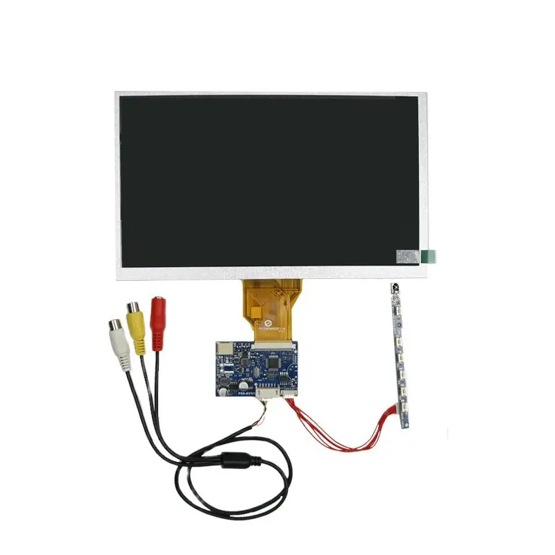 4.3 5 7 9 10.1 inch Two channels AV drive board 40p50p supports the reverse priority vehicle monitor | Дом и сад