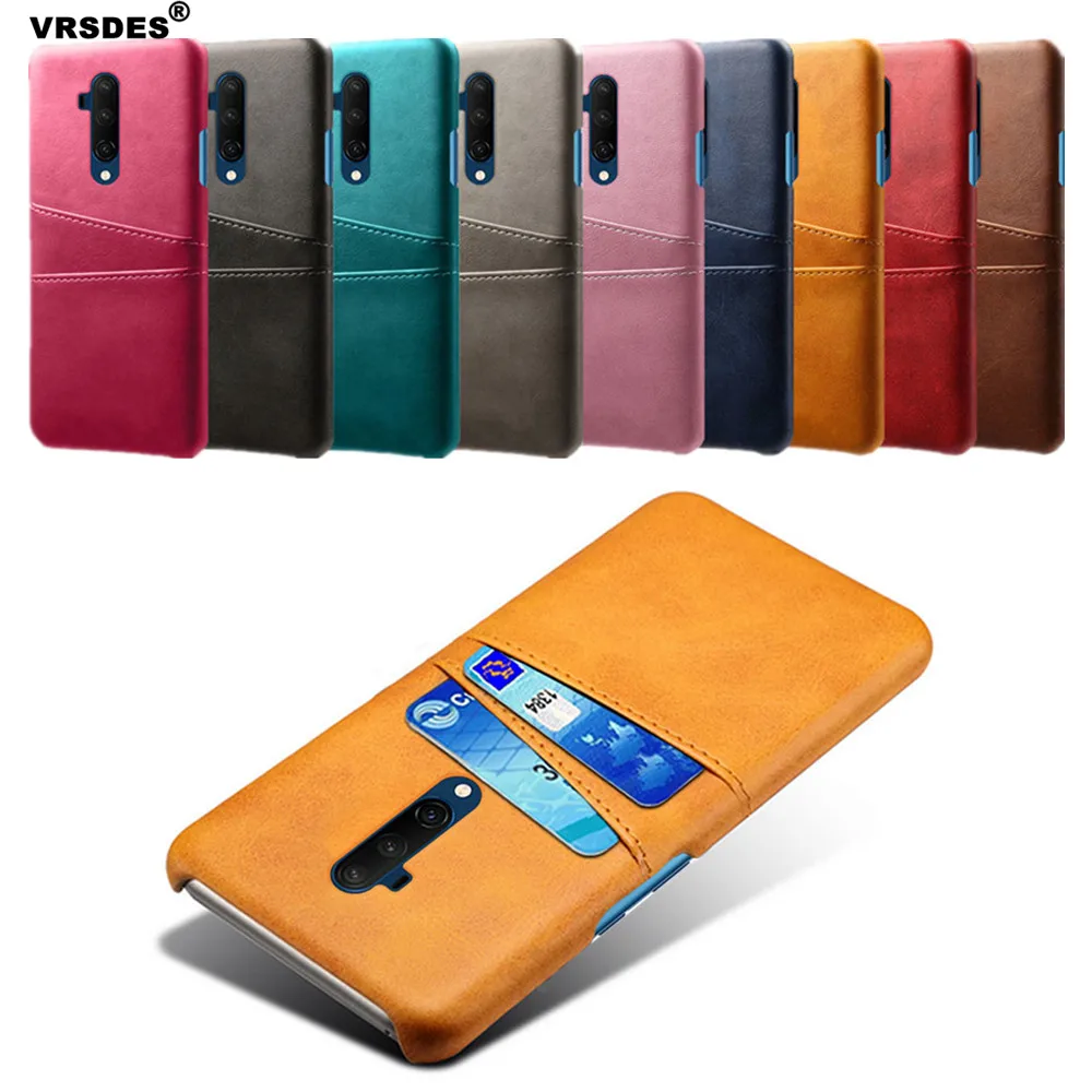 Чехол бумажник в ретро стиле с отделениями для карт OnePlus 7 6 5 чехол матовый жесткий