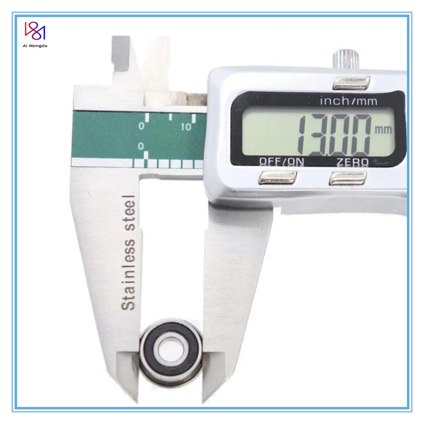 Подшипник F695 2RS 5*13*4 мм 10 шт. фланцевый миниатюрный RS шариковые подшипники F695RS для