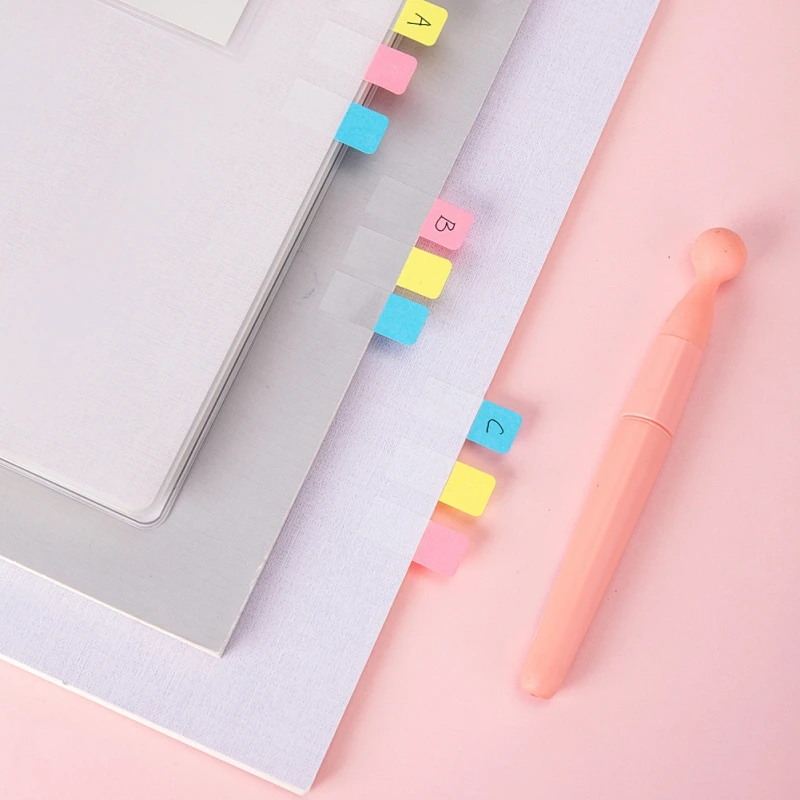 

Stationery Planner Index Page Indicator Label Sticky Tabs Notes Notepad Office School Supplies