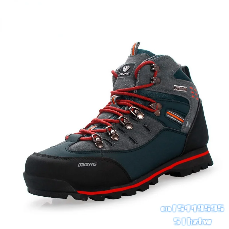 

Men Hiking Shoes Waterproof Leather Shoes Climbing & Fishing Shoes New Outdoor Shoes Men High Top Winter Boots Trekking Sneaker