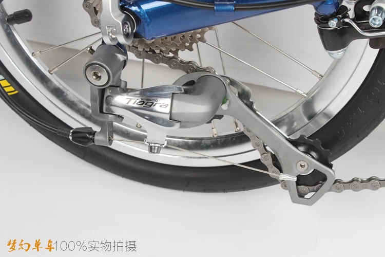 Fnhon FCG1609 складной велосипед 16 дюймов Minivelo CR-MO сталь V тормоз 9 скоростей городской Commuter велосипед для Shimano Shift ретро досуг BMX