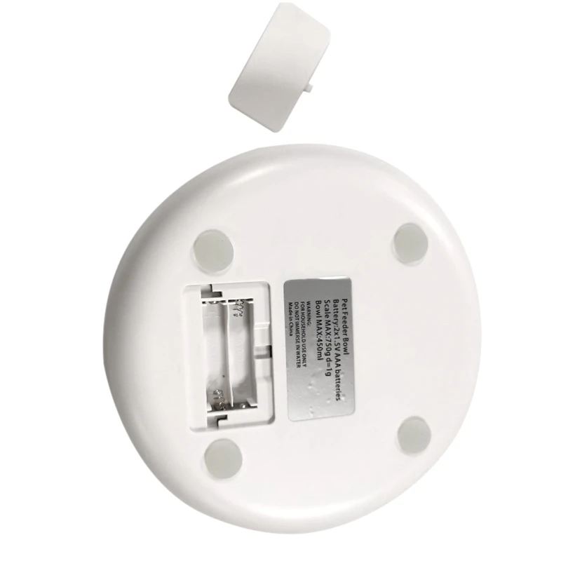 

Slow Feed Dog Bowl, Multifunctional Digital Scale Pet Feeder, Accurate Smart Weighing Stainless Steel Dog Bowls Electronic Scale