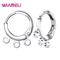 components earwire earrings making finding diy handmade hoop jewelry accessory wholesale 925 sterling silver 10pcslot
