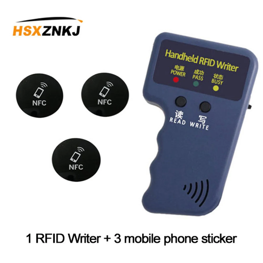 Ручной считыватель карт с контролем доступа Rfid Писатель 125 кГц копир