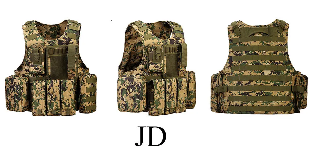 SINAIRSOFT тактический жилет-амфибия, страйкбол, сумки милитари, регулируемая защита Молла, для рыбалки, охоты, CS жилет LY2029