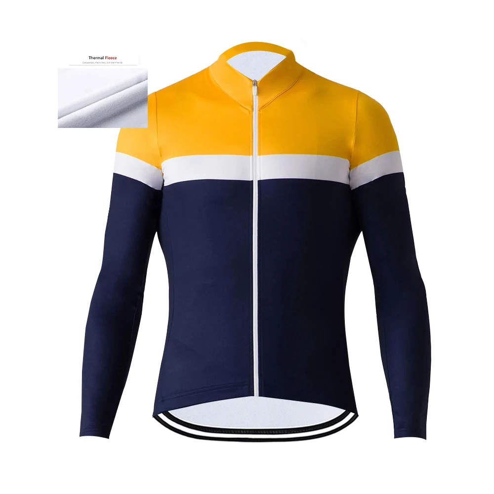 

La Passion 2020 New Men Winter Thermal Fleece Cycling Jersey Long Sleeve MTB Bike Jersey Racing Bike Wear Clothes Ropa Ciclismo