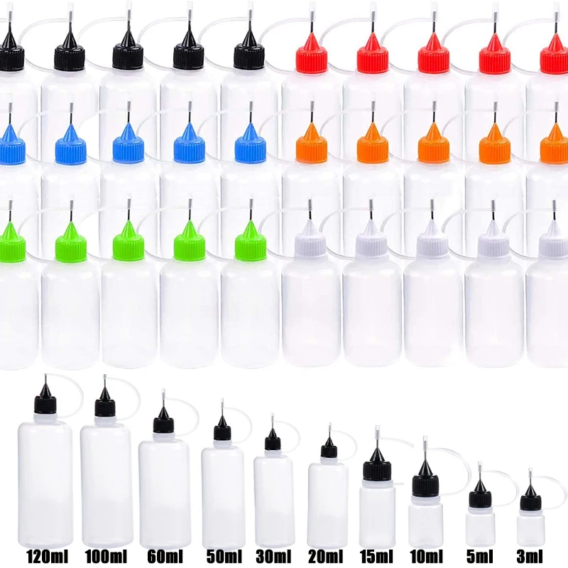 10 шт. многоразовые пластиковые бутылочки с пипеткой 3-120 мл | Красота и здоровье