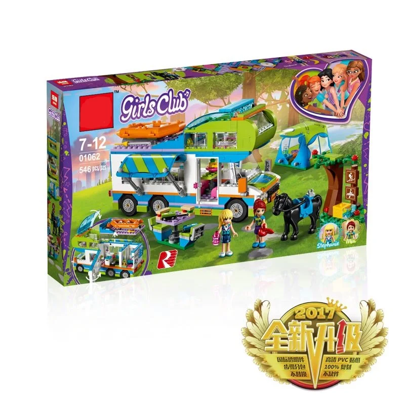 Lepinblocks 01062 серия хорошие друзья строительные блоки для дома на колесах игрушки