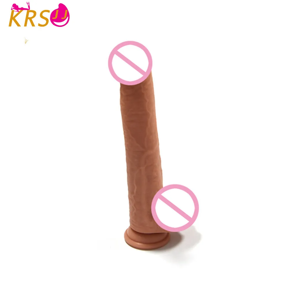 26 5 см силиконовый реалистичный пенис супер большой фаллоимитатор с присоской
