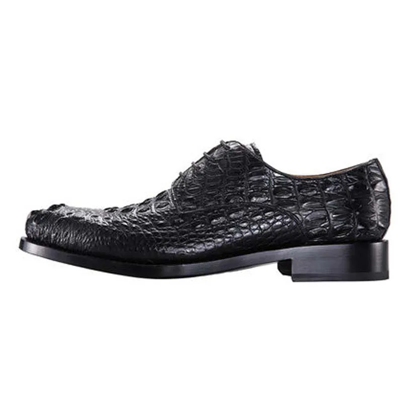 

duanshe crocodile leather shoes men fromal shoes Genuine crocodile leather Male shoes crocodile pairing skull skin men shoes