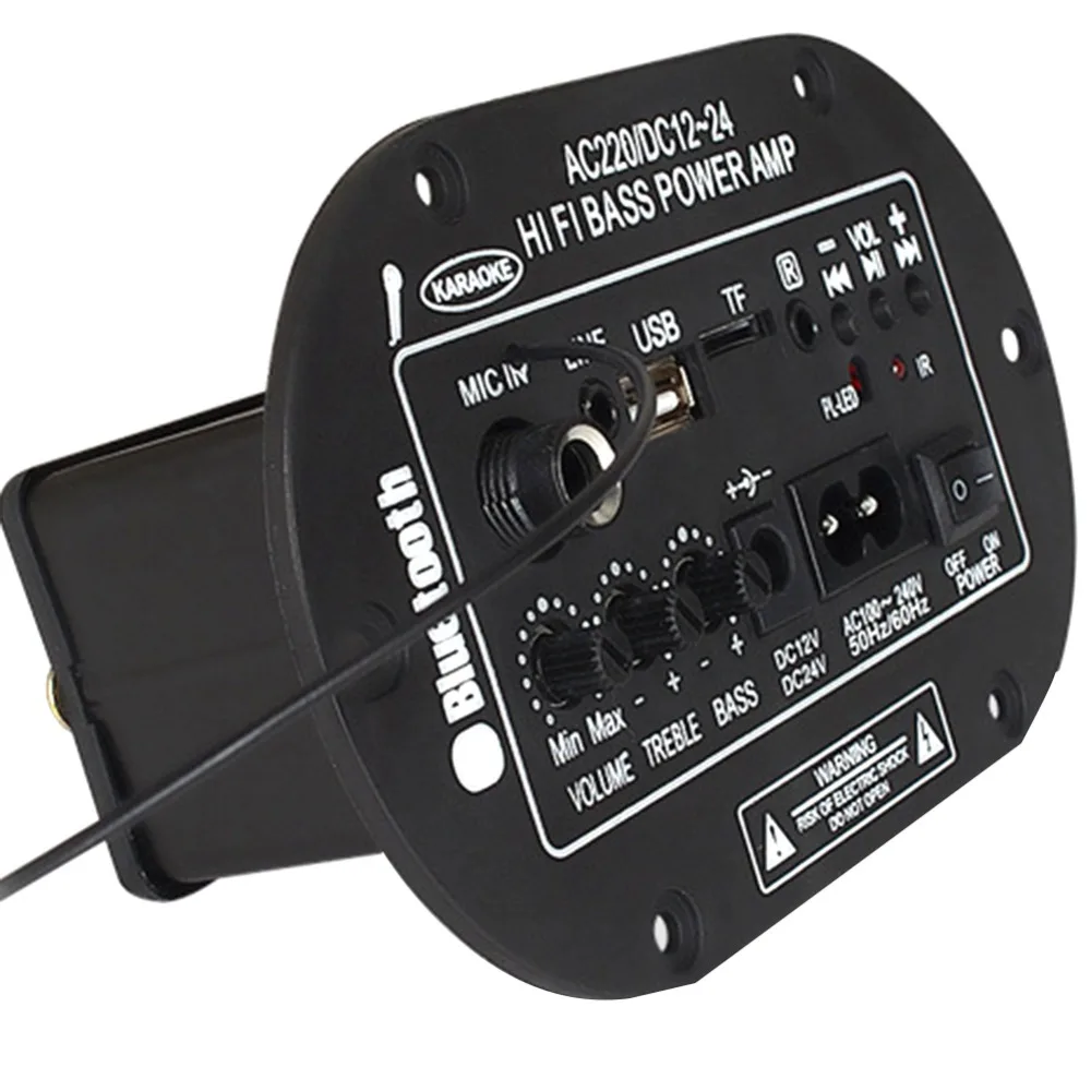 30 Вт усилитель доска Аудио bluetooth Amplificador USB dac FM радио TF плеер сабвуфер DIY усилители