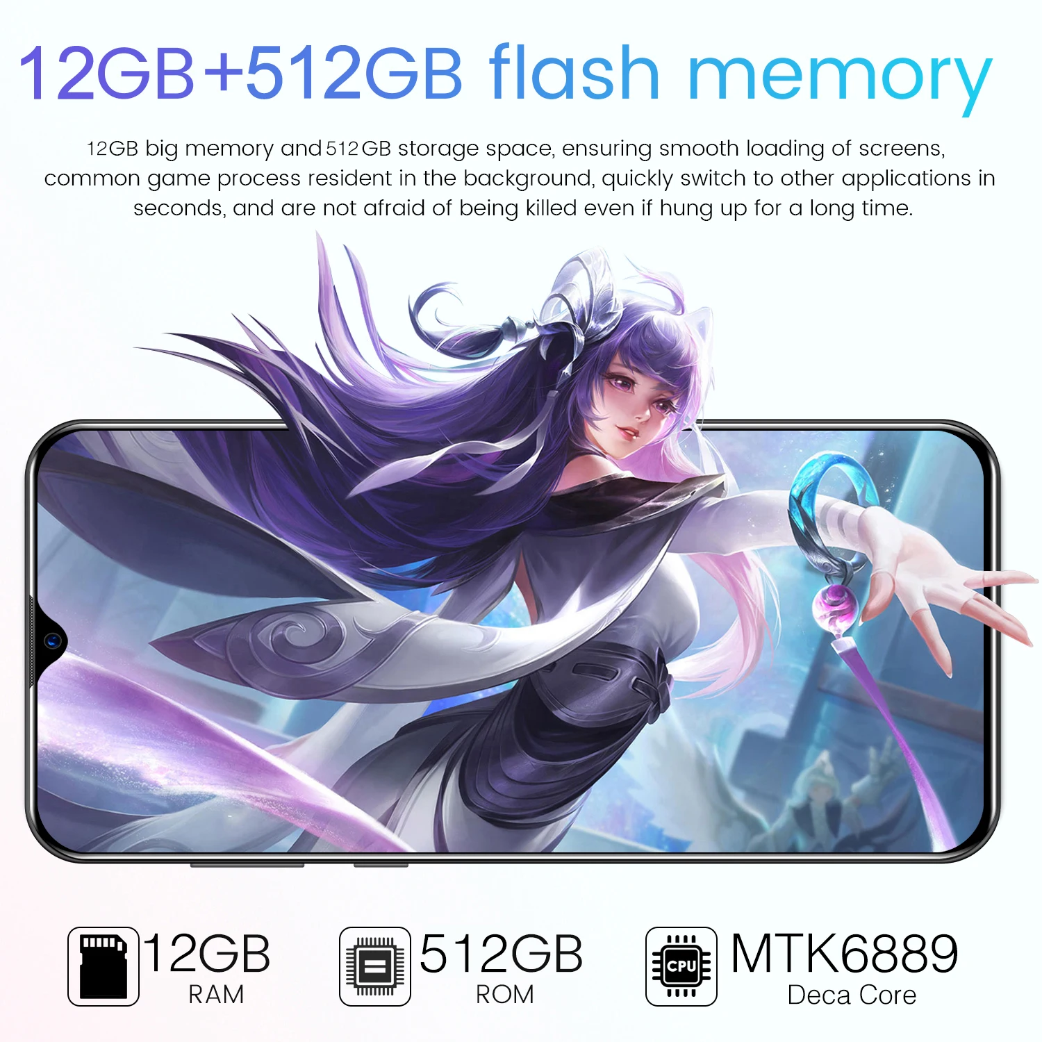 

2021 Universal P41Pro 7.0 Inch HD Full Display Android Smartphones 12GB+512GB 10-Core 5G LET MTK6889 Dual SIM Mobile Phone