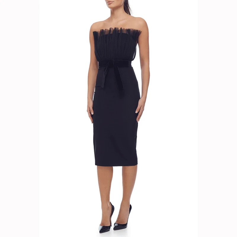 

Бесплатная доставка 2020 Новый Мода черный с открытыми плечами без бретелек из искусственной кожи sleeeveless с низким вырезом на спине в стиле зна...