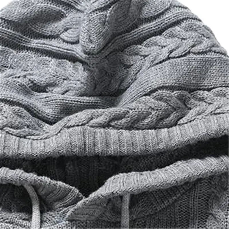 

Women Oversized Pullover Sweaters Fall Knit Hoodies Autumn Coat