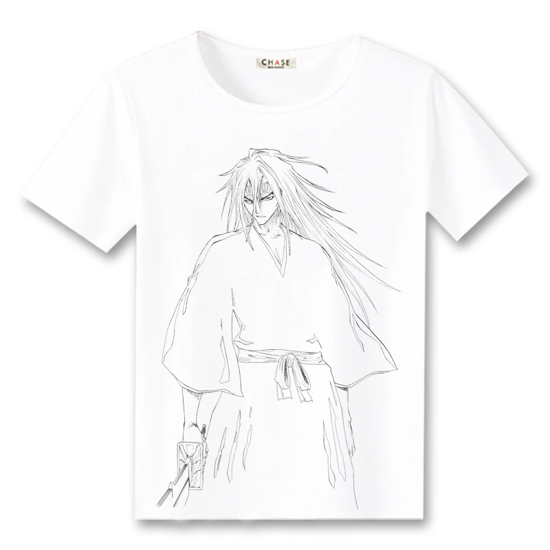 Футболка для косплея отбеливатель Kurosaki ichigo Grimmjow jeagerjaches Повседневная футболка