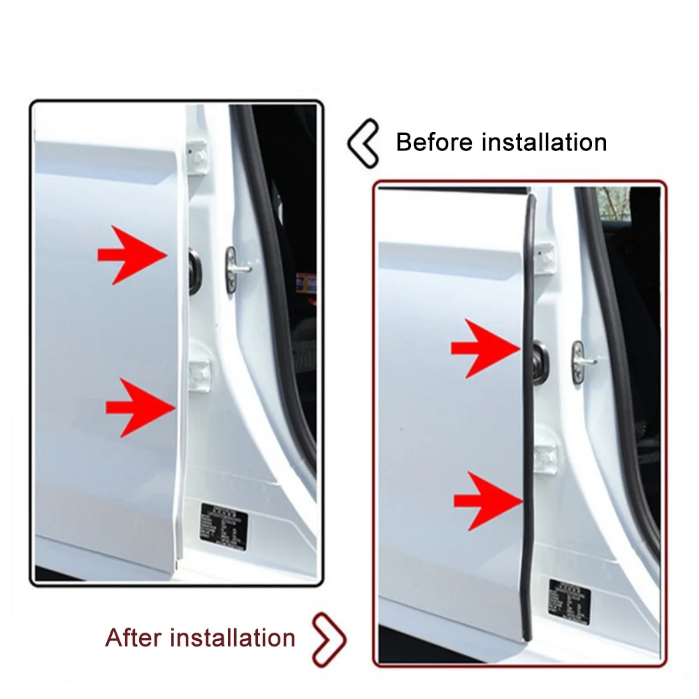 Уплотнительная лента для автомобильной двери 3 м в образного типа пылезащитная