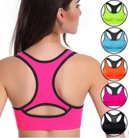 women sport bras sexy seamless yoga shirts sport bra top comfortable bra push up for sports sleep fitness clothing 5 color