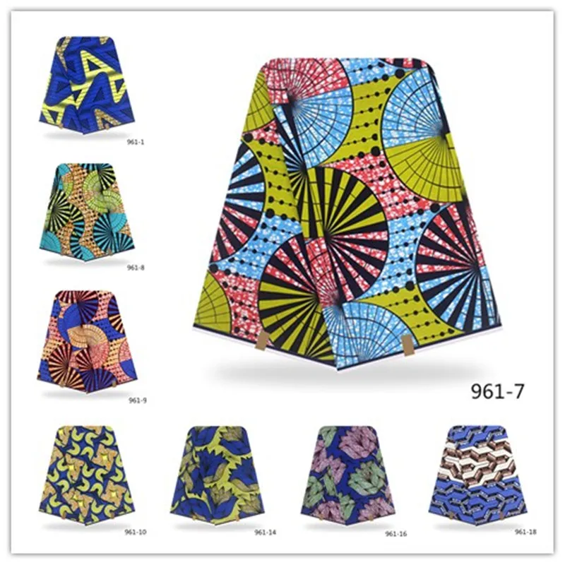 Новейшая горячая Распродажа Анкара африканские принты лоскутное платье из