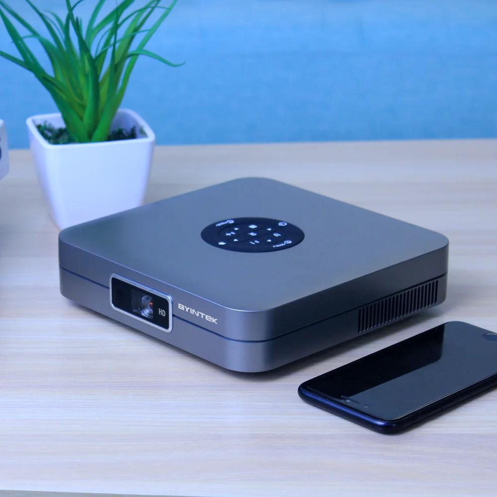 BYINTEK UFO U20 Full HD 1080P портативный Android смарт беспроводной игровой Wifi 3D Мини