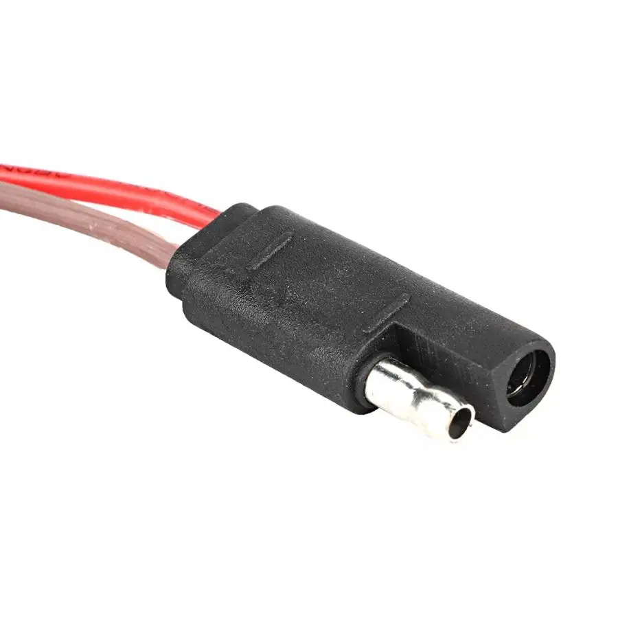 6-24 В 2 контактный разъём с пружинным удлинительным кабелем 18x2AWG адаптер для