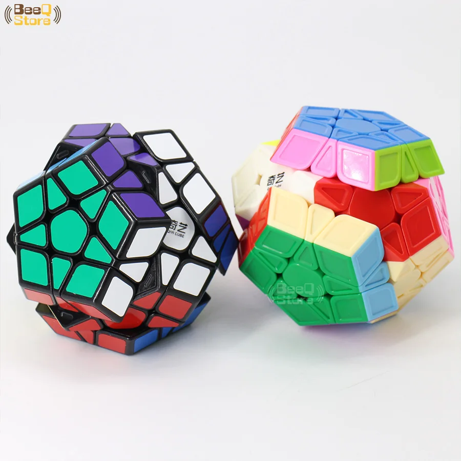 Qiyimegaminx Qiheng QihengS Megaminxd магический куб без наклеек скульптура черный скоростной