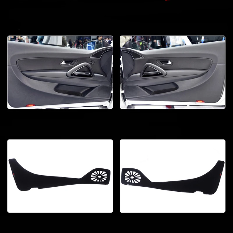 Защитные коврики для дверей из ткани 2 шт. декоративные Volkswagen Scirocco 2009-2015 |