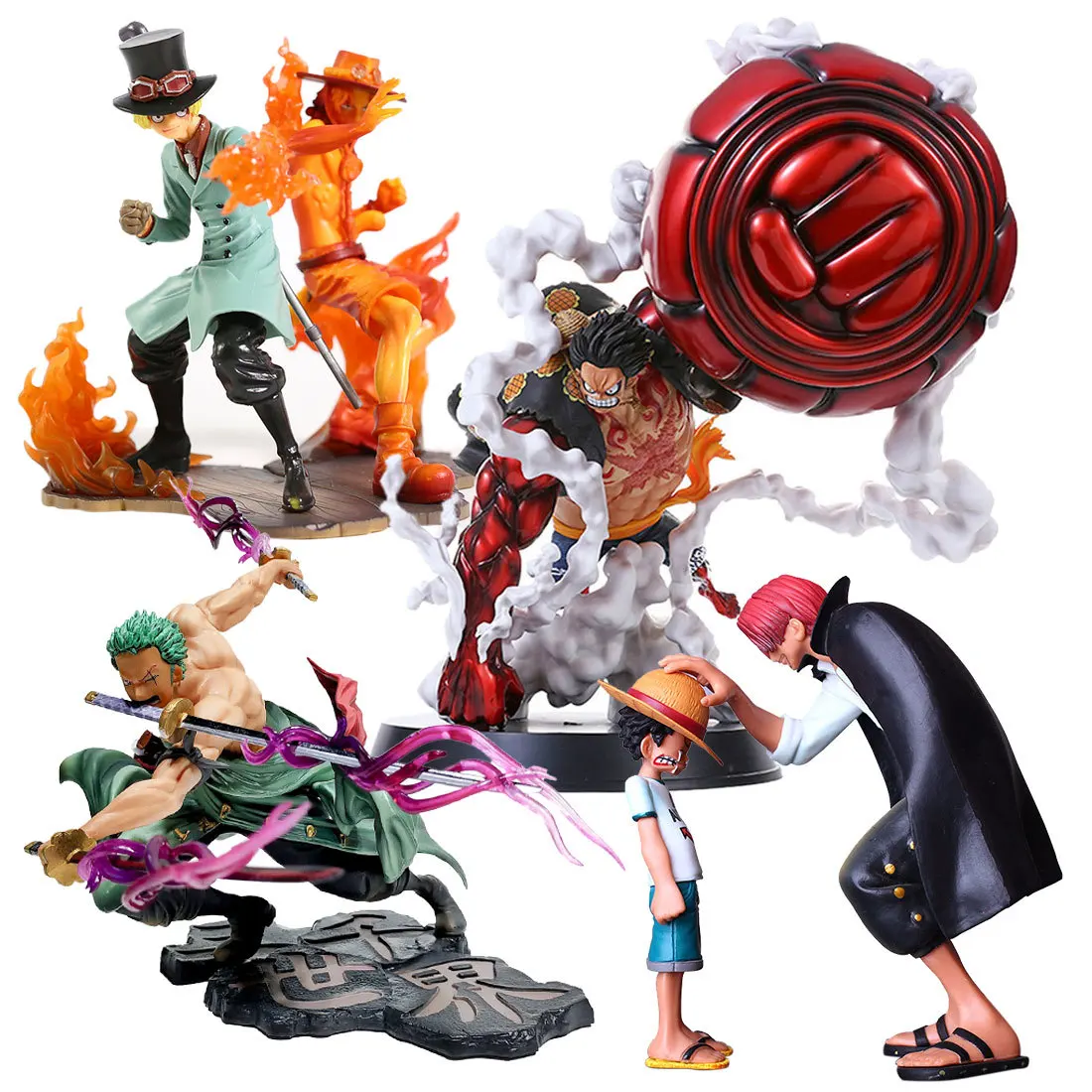 25 см аниме Рисунок Одна деталь Луффи Шестерни четвертая Битва за боевые ПВХ