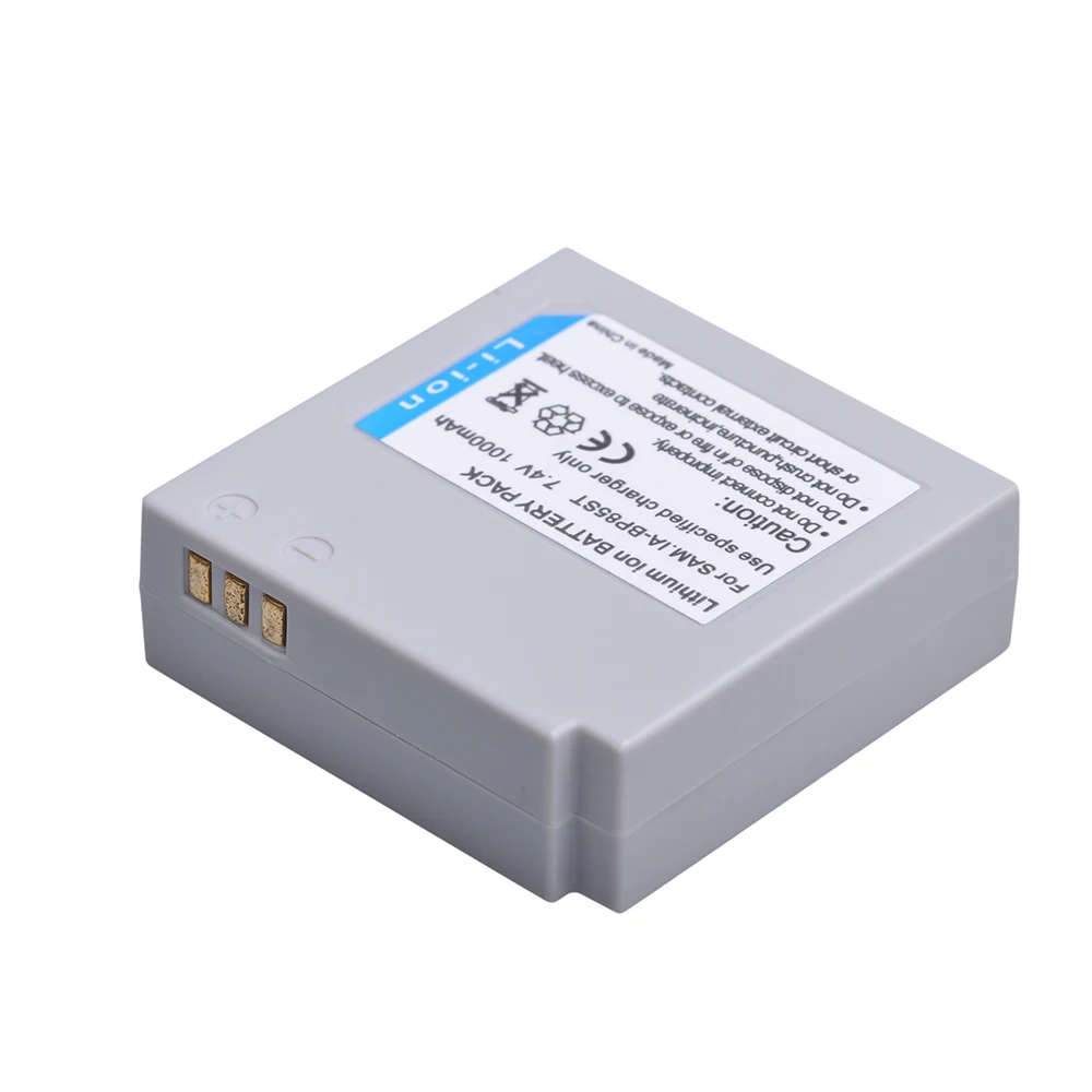 2 шт. 1000 мАч IA-BP85ST IA BP85ST запасная камера батарея для Samsung VP-10AH VP-MX10AU SC-HMX10 SC-MX10A SC-MX20L |