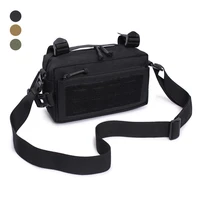 1000d outdoor tactical molle pouch military chest waist bag pouch shoulder camping bag nylon hunting pack men trekking pouch