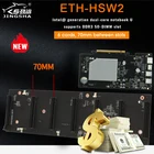 Материнская плата для майнинга ETH-HSW2 6 GPU (расстояние 70 мм) Поддержка DDR3 PCIEX16 графическая видеокарта для майнинга