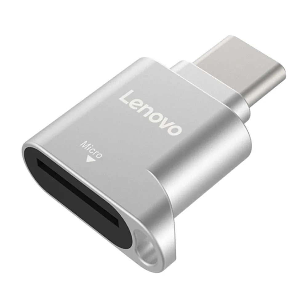 

Lenovo D201 USB Type C Card Reader 480Mbps 512GB USB-C TF Micro SD OTG Adapter Type-C Memory Cardreader For Smart Phone Laptop