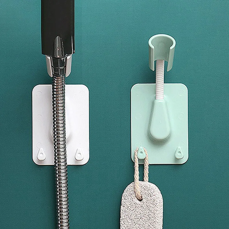 360 градусов Насадки для душа кронштейн регулируемый самоклеящаяся сиденье