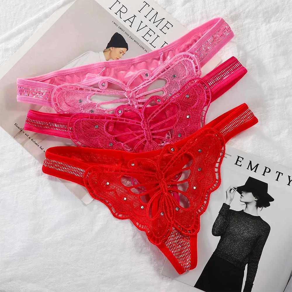 Новинка женские кружевные стринги сексуальные ажурные трусики-стринги с